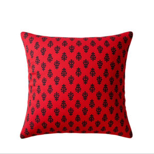 Funda de Cojín Moderna con Estampado a Mano, 100% Algodón, Ecológica y Lavable, para Sofá, Decoración del Hogar, Proveedor Mayorista - Product Image 1