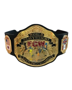 เข็มขัดแชมป์โลกเฮฟวี่เวท ECW รุ่นจำลอง ขนาดผู้ใหญ่ สำหรับนักมวยปล้ำมืออาชีพ ของสะสม ของขวัญสำหรับแฟนๆ - Product Image 4