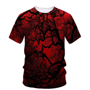 Camiseta Gráfica Premium para Hombre, Cuello Redondo, Manga Corta, Algodón Suave, Estilo Casual, Estampada, para Uso Diario - Product Image 3
