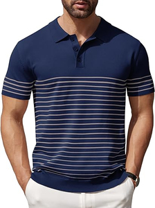 Chemises Polo pour Hommes, Vêtements Casual, Vente Chaude, Prix Bas, Nouveau Design Simple, Logo Personnalisé, Couleur Unie, Respirant, 100% Coton - Product Image 3