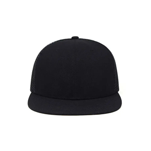 Red White Mesh Trucker Cap 6-Panel Adjustable Snapback Casual <b>Hat</b> Unisex Adult Spring <b>Summer</b> - Product Image 2
