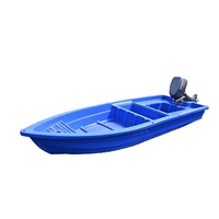 Bateau de pêche en plastique PE, capacité 3 personnes, 3,2 mètres, technologie de rotomoulage pour la pêche en mer