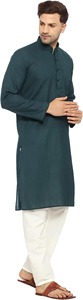 Shalwar Kameez traditionnel pour hommes, coupe décontractée, matière en coton durable, confortable, tenue longue durée - Product Image 3