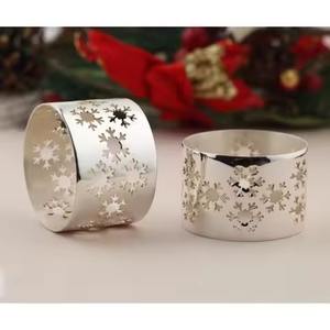 Porte-serviettes élégant en métal pour la décoration de table, les réceptions de mariage, les banquets et la mise en scène de tables de luxe - Product Image 5