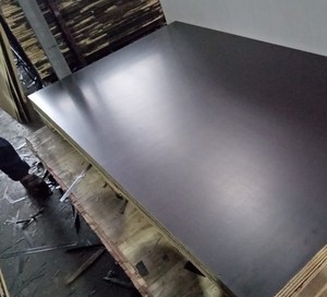FOMEX First-Class Eucalyptus Acacia Plywood Exterior <b>Shuttering</b> Concrete Forming Double-Sided Black/Brown/Polyester Film E0 - Product Image 1