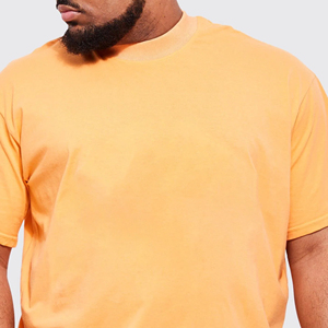 High Quality Heavyweight <b>100</b>% Cotton Eco-Friendly Quick Dry Breathable Solid Customizable Hip Hop Oversized Short Sleeve Plus - Product Image 6