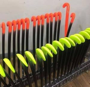 Bâtons de hockey sur gazon 100% carbone pour gardien de but et junior, intérieur/extérieur, 36 pouces, pour matchs, entraînements et loisirs, fabriqués par Eoin Winston Sports - Product Image 1