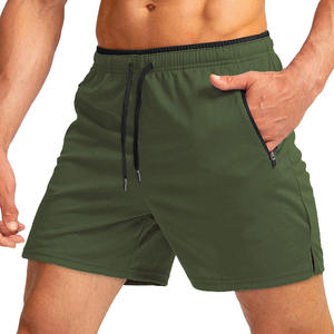 กางเกงกีฬาขาสั้นแห้งเร็ว มีกระเป๋า พร้อมปักโลโก้ตามสั่ง สำหรับผู้ชาย เหมาะสำหรับวิ่งและออกกำลังกาย - Product Image 4