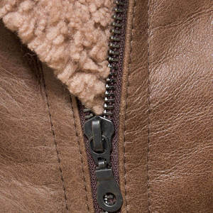 Premium <b>Men</b> Sheep Skin Leather <b>Jacket</b> <b>Warm</b> Soft Genuine Leather Stylish Slim Fit Casual Winter Outerwear - Product Image 6