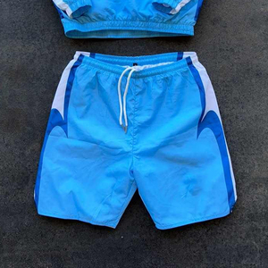 Meilleurs shorts cargo en nylon pour hommes, taille élastique, multi-poches, décontractés, streetwear d'été, séchage rapide, imperméables, logo personnalisé - Product Image 1