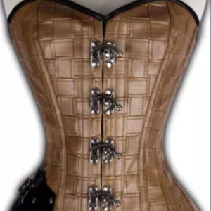 Corsets vintage pour femmes, sexy, sculptants, respirants, en cuir moderne, pour grandes tailles - Product Image 1