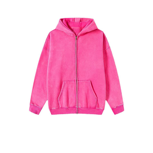 Sudadera con Capucha de Marca Privada con Lavado Ácido, Estilo Vintage Desgastado, Estilo Boutique, Venta al por Mayor, Fábrica de Ropa Sialkot - Product Image 3