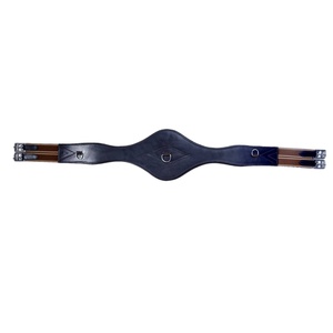 Sangle de Dressage Sangle de Cheval en Cuir Avec Boucle en Acier Inoxydable Solide Rembourrée Souple - Product Image 2