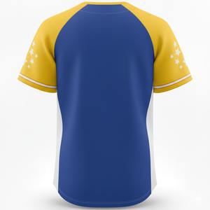 Camiseta de Béisbol Transpirable Unisex para Adultos, Manga Corta, Talla Grande, Logotipo Personalizado Sublimado, Softbol - Product Image 2