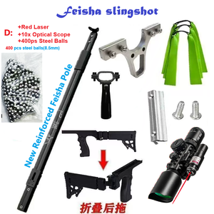 Fusil à flèches télescopique rétractable Feisha Flying Shark, pliable, longue portée, pour tir sur cible en extérieur - Product Image 3