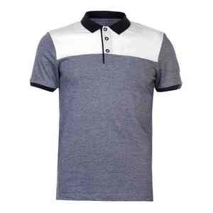 Chemise de golf pour homme à manches courtes, en piqué de coton/élasthanne, brodée, unie, à séchage rapide, avec logo personnalisé imprimé, haute qualité - Product Image 1