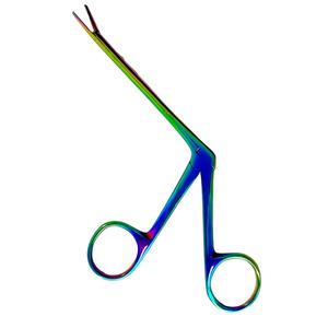 Pinces micro-alligator de haute précision en acier inoxydable, légères, avec logo personnalisé, réutilisables, instrument chirurgical ORL - Product Image 1