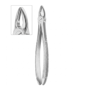 Pinzas de Extracción Fig.1 Centrales y Caninos Superiores (Patrón Inglés) |   Acero Inoxidable de Primera Calidad - Product Image 3