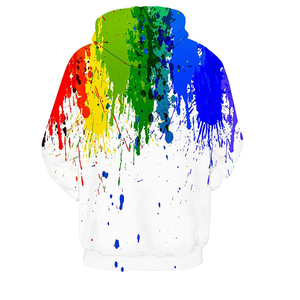 Sudadera con Capucha Personalizada BASRA SPORTS para Hombre, Sublimada, con Estampado de Hojas, Forro Polar, Manga Larga, Transpirable, Deportiva, Informal, para Gimnasio y Aire Libre - Product Image 6