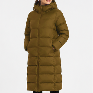 Zipper Hooded Windbreaker Puffer Coat Solid Color <b>Thin</b> Spandex / Polyester Hiking Material for Outdoor Activities Men/<b>Women</b> - Product Image 6