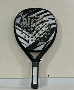 Raqueta de Pádel de Fibra de Carbono JN4025 Premium, Diseño Power Attack, para Jugadores Avanzados, Equipo de Pádel Personalizado, Venta al Por Mayor de Fábrica - Product Image 1