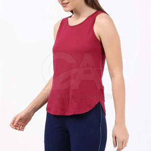 Débardeur dos nageur taille haute 2026 pour femme, coupe ajustée, grandes tailles, respirant, en Spandex/Polyester, idéal pour l'été - Product Image 1