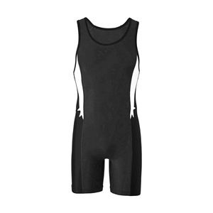 Traje de levantamiento de pesas y lucha libre de alta elasticidad para hombre, ideal para artes marciales, venta al por mayor - Product Image 5