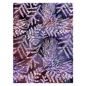 Wholesale Handmade Batik Sarong Abstract <b>Purple</b> Blue Motif Soft Multipurpose Fabric Supplier Indonesia - Product Image 1