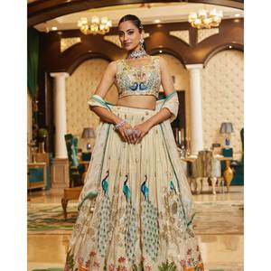 Designer Women's Sets Lehenga Choli with <b>Beautiful</b> Multi-Thread Embroidery - Product Image 2