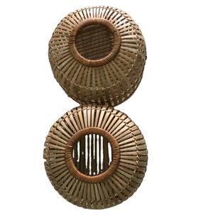 Lámpara de mesa de bambú sostenible de 99 Gold Data que ofrece encanto rústico minimalista y ambiente relajante para cada hogar - Product Image 1