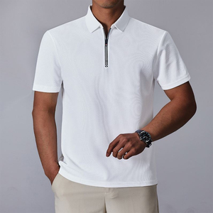 <b>Classic</b> Men's Polo Shirt High-Quality Breathable Cotton Casual Wear Plus Size Durable Modern Silhouette Men's Fashion Polo - Product Image 3