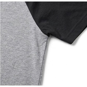 Camiseta de Béisbol de Manga Corta con Bloques de Color, Cuello Redondo, 100% Algodón, Estilo Casual de Alta Calidad para Hombre - Product Image 4