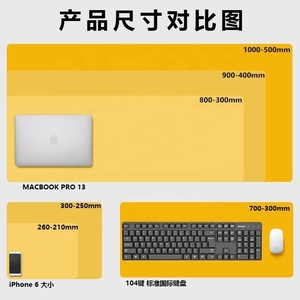 Rose Bunny chuột Pad cô gái quá khổ dễ thương phim hoạt hình sinh viên văn phòng bàn phím máy tính Pad - Product Image 4