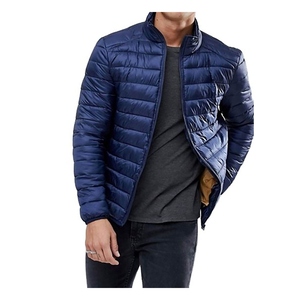 Chaqueta de plumón acolchada para hombre, de gran tamaño, al por mayor, con logotipo personalizado, para invierno, para exteriores. - Product Image 6