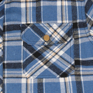 Top Sale Men's Plus Size Men's <b>Jackets</b> Quilted Flannel Hoodies Fleece Lined Fleece Plaid Flannel Hoodies - Product Image 4