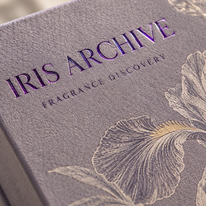 Caja de Embalaje Magnética Estilo Libro para Descubrimiento de Fragancias IRIS Personalizada - Product Image 3