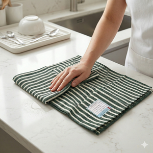 Paño de Cocina de Algodón Tejido al por Mayor, de Secado Rápido, Altamente Absorbente, sin Pelusa, Grado Comercial, para Restaurante - Product Image 4