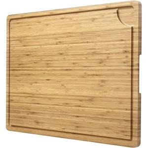 Tabla de cortar de madera de lujo, hecha a mano, de madera maciza, con superficie pulida suave, duradera y apta para cuchillos, ideal. - Product Image 4