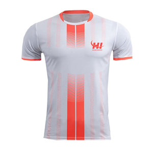 Camiseta de Fútbol de Moda, Material Transpirable, Tejido Suave, para Uso Deportivo - Product Image 1