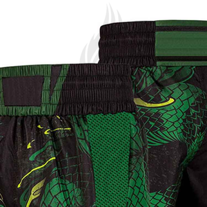 Pantalones Cortos de Boxeo Elásticos con Estampado Personalizado - Secado Rápido, Ligeros, de Satén para MMA y Muay Thai - Product Image 4