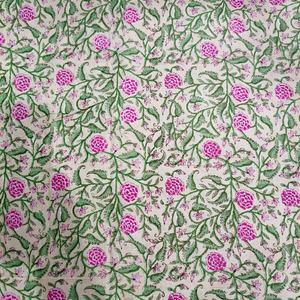 Tela Ligera de Algodón Orgánico Estampada a Mano para Confección de Ropa, Decoración del Hogar, Niños, Suave, Transpirable y Ecológica - Product Image 3