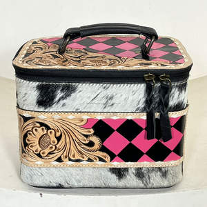 Nuevo Estuche de Joyería Personalizado Hecho a Mano en Cuero Genuino de Vaca, Organizador de Viaje Estilo Western para Collares y Pendientes - Product Image 4