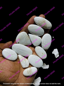 FAIJAN GEMS หินสโคลีไซต์สีขาวธรรมชาติคุณภาพส่งออก แกะสลักลายรัก ฟงชุ่ย ทนทาน สงบภายใน จิตวิญญาณ - Product Image 2