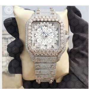Reloj de Lujo Charm, Caja de Acero Inoxidable de 40 mm, Movimiento Mecánico Analógico, Esfera de Cristal de Zafiro, Fecha Automática, Resistente al Agua para Hombre - Product Image 4