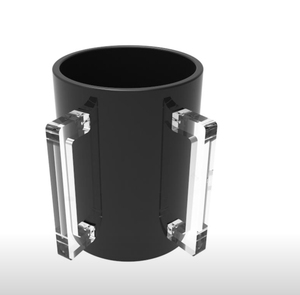 2025 Une tradition artistique: une tasse de lavage à 2 mains en acrylique personnalisée pour une utilisation Judaica, avec un design en lucite magnifiquement conçu - Product Image 3