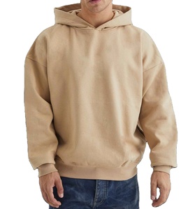 Top Trending Boxy Zipper-Up Hoodies Men Fleece <b>Waterproof</b> Eco-Friendly Quick Dry Fabric Customized Logo Printing Streetwear 100% - Product Image 1