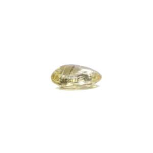 Loose 5.78 Ct Oval Cut Yellow Sapphire Gemstone for Fine Jewelry - Product Image 3