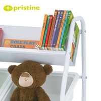 Organisateur de rangement moderne carré pour outils et jouets DIY, étagère pour enfants, boîte de rangement de bureau avec étagère, finition brillante, pour la maison