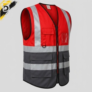 Gilet de sécurité haute visibilité, design respirant, pour le travail en extérieur et la sécurité routière - Product Image 5