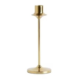 Designer Interior Accent Metal Candle Stand Stylish Candle Holder <b>Decorative</b> <b>Table</b> Centerpiece Home <b>Decor</b> - Product Image 2